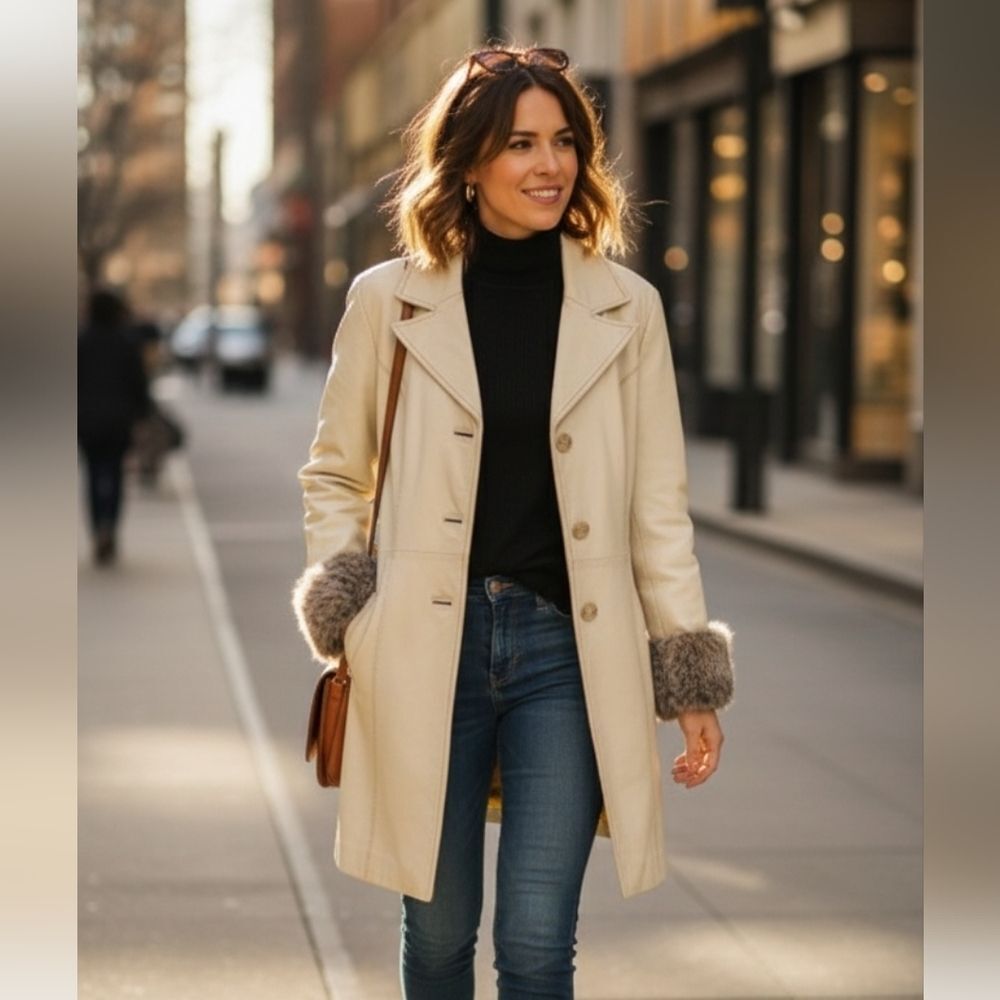 Vintage Ricard Villar Chavarria for Nomar – Barcelona Lambskin Coat